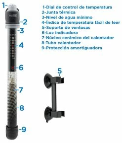 Marina Thermo-réchauffeur Submersible 5 Marina Thermo-réchauffeur Submersible -Pompe À Eau Boutique 130806 termometro 2