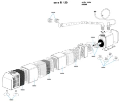 Sera Fil 60 Intérieur Pour Aquarium -Pompe À Eau Boutique filtro fil interior para acuario 4