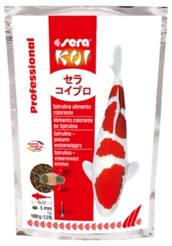 Sera Koi Professional Spiruline Aliment Colorant -Pompe À Eau Boutique koi professional spirulina alimento colorante 3