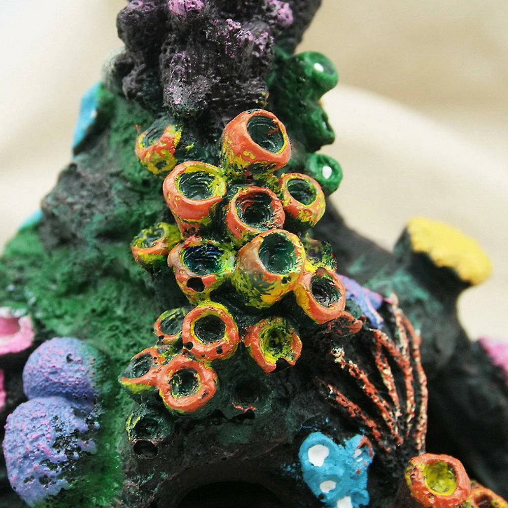 Manchalk Fish Tank Decor Résine Coral Landscape View Aquarium Montagne Rockery Simulation 2 Manchalk Fish Tank Decor Résine Coral Landscape View Aquarium Montagne Rockery Simulation – Image 2