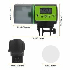 Unbranded Anneau D’alimentation Carré - Mangeoire Automatique Fish Tank -Pompe À Eau Boutique 222649189 max