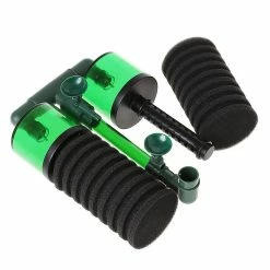 Unbranded Aquarium Fish Tank Biochemical Sponge Filter Pompe à Air Double Tête W / Ventouse -Pompe À Eau Boutique 246227270 max