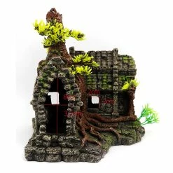 Cumdel Fish House Resin Imitation Wooden Root House Aquarium Ornement Pour La Décoration De L’aquarium -Pompe À Eau Boutique 267253102 max