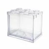 Cumdel Bureau Mini Fish Tank USB Led Fish Box Aquarium Blocs Empilés Pour Le Décor De Bureau à Domicile