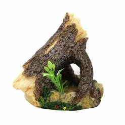 Cumdel Fish Tank Decor Résine Tree House / Imitation Root Aquarium Ornement Fish Tank Décoration