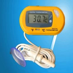 Cumdel Nouveau Lcd Digital Fish Tank Aquarium Température Eau Station Météo Sunction Up Thermomètre -Pompe À Eau Boutique 267269151 max