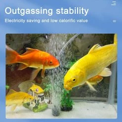 Waytogo Silent Aquarium Accessoires Pompe à Air à Oxygène Fish Tank Compresseur D’air Aérateur -Pompe À Eau Boutique 293941688 max