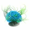 Hggqvvs Artificiel Eco Friendly Plastic Aquarium Fake Water Plants Fish Tank Aquarium Plants Aquarium Accessories (bleu)
