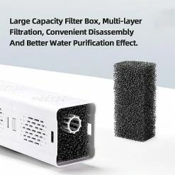 Hggqvvs 4en1 Wave Maker Filtration Aquarium Filtre Pompe à Air Silent Fish Tank Submersible Air Oxygen Augmentation Pompe De Tête De Puissance Interne # 20 -Pompe À Eau Boutique 312948485 max