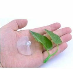 2pcs Fish Leaf Pad - Améliore La Santé De Betta En Simulant La Conception De L'habitat Naturel à Deux Feuilles, Une Grande Et Une Petite