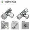 Unbranded Aquarium Co2 Régulateur De Bulle Unidirectionnel Diffuseur Mono-tête Double-tête Aiguille Valve Régulateur Fish T