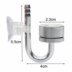 Unbranded Diffuseur De Co2 Fish Tank System Atomiseur Plant Sucker Argent -Pompe À Eau Boutique 424075524 max