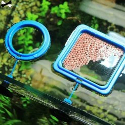 Aowear Nouveau Aquarium Anneau D’alimentation Fish Tank Station Feeder Flottant De Plateau Alimentaire -Pompe À Eau Boutique 424294468 max