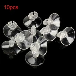 Aowear 10pcs / Lot Plastique Aquarium Ventouse Porte-aquarium Fish Tank Sucker Sucker