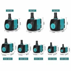 Unbranded Ultra-silencieux 3/6/10/15/25/35/50/60w Fish Pond Aquarium Pompe à Eau 60w -Pompe À Eau Boutique 435079353 max