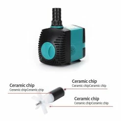 Unbranded Ultra-silencieux 3/6/10/15/25/35/50/60w Fish Pond Aquarium Pompe à Eau 60w -Pompe À Eau Boutique 435079436 max