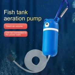 Unbranded 1 Ensemble De Pompe à Air D’aquarium Avec Pierre D’air Fournir De L’oxygène Usb Power Fish Tank Compresseur D’air Aérateur Pour La Pêche En Plein Air Qinhai -Pompe À Eau Boutique 447871463 max