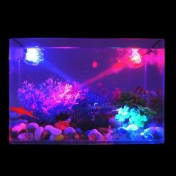 Hcankcan Coloré Led Aquarium Fish Tank Spot Lamp Diving Spotlight Lumières Illuminées