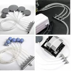 Unbranded Aquarium Air Flow Splitter Fish Tank Accessoires De Pompe à Air En Acier Inoxydable (6 Voies) -Pompe À Eau Boutique 473308171 max