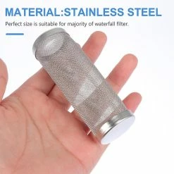 Toyvian 2pcs Aquarium En Acier Inoxydable Durable Fish Tank Intake Filter Mesh Filter Protective Cover -Pompe À Eau Boutique 509595051 max