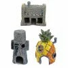 Unbranded Mini Aquarium Fish Tank Ornements Cartoon Pineapple House Pour Poisson Bronzage