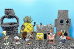 Unbranded Mini Aquarium Fish Tank Ornements Cartoon Pineapple House Pour Poisson Bronzage -Pompe À Eau Boutique 522528904 max