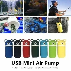 Unbranded Portable Mini Pompe à Oxygène Puissance Pompe à Air Mute USB Charge Rechargeable Puissance Compresseur D’oxygène Aquarium Fish Tank Extérieur 7 Unbranded Portable Mini Pompe à Oxygène Puissance Pompe à Air Mute USB Charge Rechargeable Puissance Compresseur D’oxygène Aquarium Fish Tank Extérieur -Pompe À Eau Boutique 529019825 max