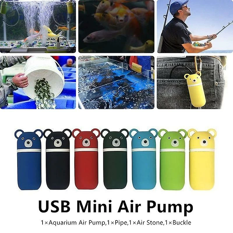 Unbranded Portable Mini Pompe à Oxygène Puissance Pompe à Air Mute USB Charge Rechargeable Puissance Compresseur D’oxygène Aquarium Fish Tank Extérieur 3 Unbranded Portable Mini Pompe à Oxygène Puissance Pompe à Air Mute USB Charge Rechargeable Puissance Compresseur D’oxygène Aquarium Fish Tank Extérieur – Image 3