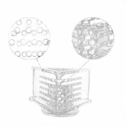 Santic Aquarium Cone Red Worm Feeder Fish Tank Mangeoire De Crevettes En Forme De V -Pompe À Eau Boutique 534389754 max