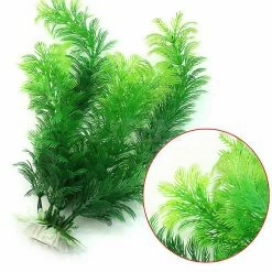 Born Pretty 2pcs Artificial Fake Plastic Water Grass Plants For Fish Tank Aquarium Decor