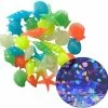 Yaqinuo Fish Tank Rocks Glow Blue / Glow Dans Les Cailloux Sombres Pour Le Jardin / Aquarium / Aquarium