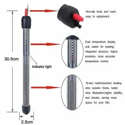Boom Aquarium Heater Fish Tank Submersible Heater Turtle Heat Rod Avec Affichage De La Température Contrôleur De Température Externe 300w220v -Pompe À Eau Boutique 547487796 max