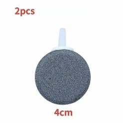 Unbranded 2pcs 40mm Bubble Stone Aerator Pour Aquarium Fish Tank Pump Hydroponic Oxygen Plate Mini Air Pump Acc