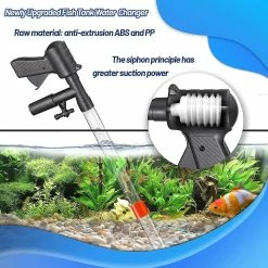 Unbranded Nettoyeur De Gravier D’aquarium Avec Bouton D’appui Sur L’air Long Nozzle Fish -Pompe À Eau Boutique 550431564 max