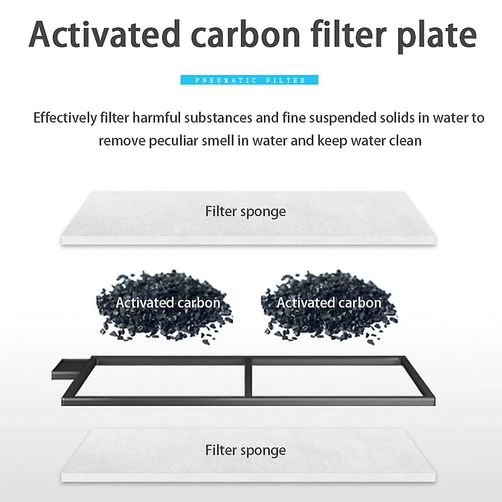 Unbranded 3pcs Aquarium Accessoire Éponge Filtre Charbon Activé Fish Tank Enlèvement De La Saleté Nouveau 2 Unbranded 3pcs Aquarium Accessoire Éponge Filtre Charbon Activé Fish Tank Enlèvement De La Saleté Nouveau – Image 2