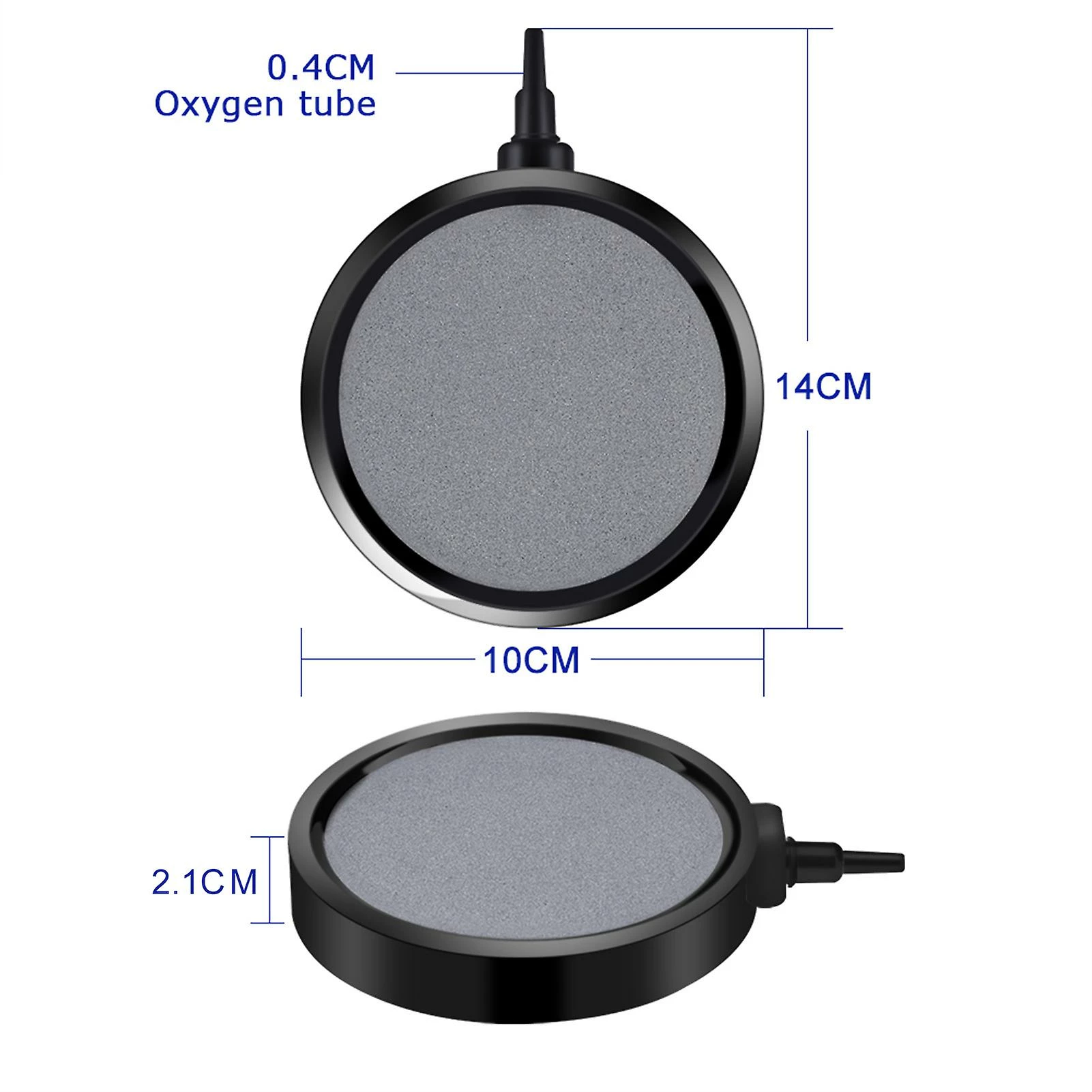 Gegong Aquarium Bubble Disk / Air Difusser Pour Fish Tank Koi Pond 10.7cm Pompe D’étang Hydroponie Décor 4 Gegong Aquarium Bubble Disk / Air Difusser Pour Fish Tank Koi Pond 10.7cm Pompe D’étang Hydroponie Décor – Image 4