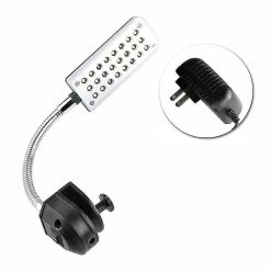 Santic Led Aquarium Lampe Fish Tank Light Flexible Energy Saving Réglable Clamp Clip