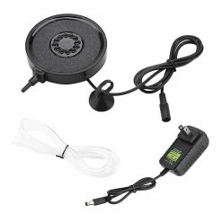 Gegong Led Submersible Air Bubbles Aquarium Light Colorful Fish Tank Lighting Lamp Us Plug