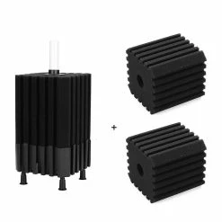 Unbranded Préfiltre D’aquarium Transparent Avec Filtre éponge à éponge Fish Tank Barrel Sponge