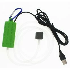Yaqinuo Pompes à Air D’aquarium, Mini Usb Aquarium Fish Tank Pompe à Oxygène 5v (bleu Foncé)