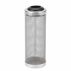 Gegong Aquarium Fish Tank Acier Inoxydable Mesh Filtre Net Case Cover Protect Shrimp Fish (l Dia. 16mm)