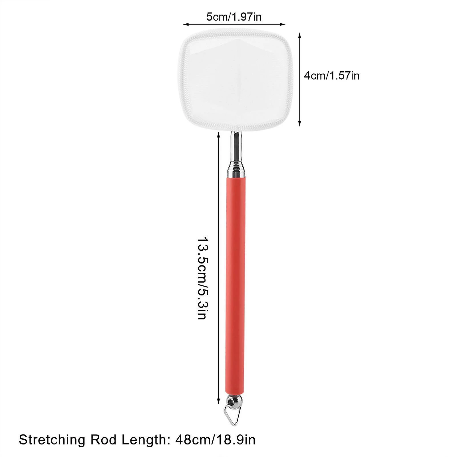 Gegong Filet D’écrémage De Crevettes Télescopique Extensible Pour Aquarium Fish Tank Pond (carré Rouge) 4 Gegong Filet D’écrémage De Crevettes Télescopique Extensible Pour Aquarium Fish Tank Pond (carré Rouge) – Image 4