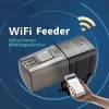 Woosien Aquarium Automatique Aquarium Fish Tank Food Feeder Timing / Wifi Sans Fil Télécommande Intelligente Fish Tank Distributeur