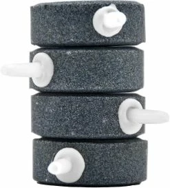 Unbranded Pierres D’air Pour Aquariums, 4cm Bubble Release Airstone Fish Tank Oxygen Stone Disc Bubble Diffuseur Bubble Release Tool Pour Air Pumps Fish Tanks Buckets