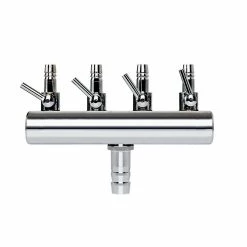 Unbranded 4 Way Splitter Valve Aquarium Fish Tank Pump Splitter Distributor Pump Valve Tap Lever Control Swit