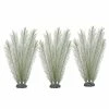 Nufasion Décorations D’aquarium Fish Tank Plantes D’eau Verte Artificielles En Tissus De Soie Plastique, Non Toxi