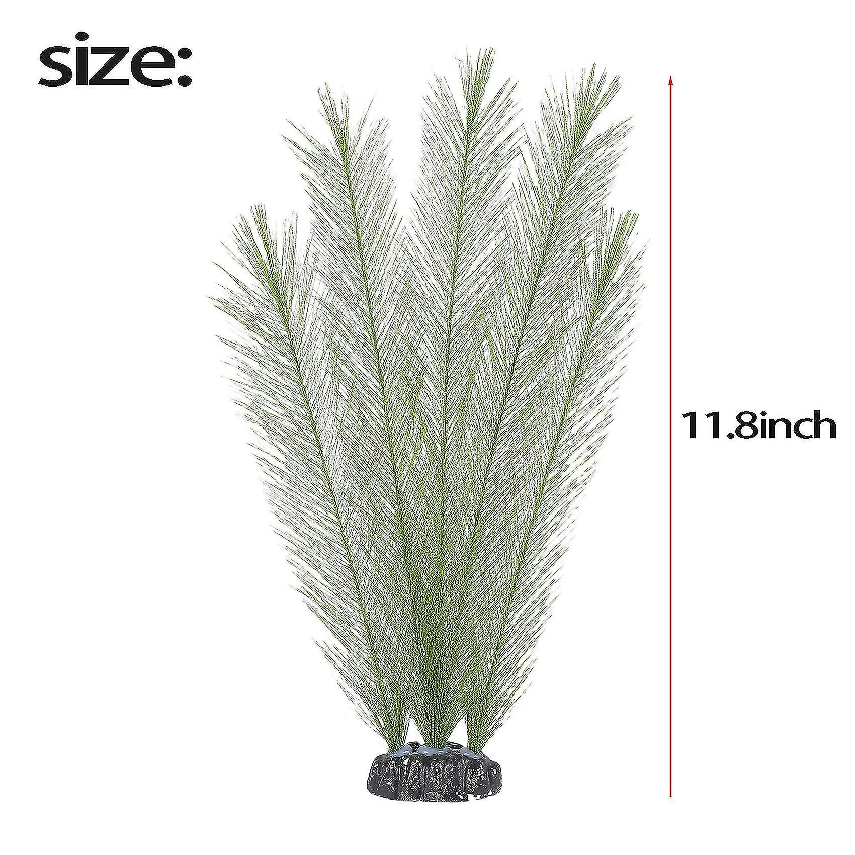 Nufasion Décorations D’aquarium Fish Tank Plantes D’eau Verte Artificielles En Tissus De Soie Plastique, Non Toxi 5 Nufasion Décorations D’aquarium Fish Tank Plantes D’eau Verte Artificielles En Tissus De Soie Plastique, Non Toxi – Image 5