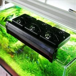 Nufasion Aquarium Fish Tank Cooling Fan System 3 Ventilateurs Marine Cooler Us Plug -Pompe À Eau Boutique 637621479 max