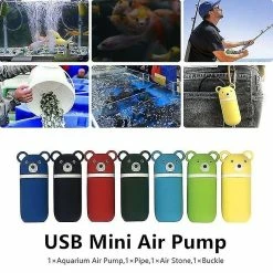Unbranded Portable Mini Pompe à Oxygène Puissance Pompe à Air Mute USB Charge Rechargeable Puissance Compresseur D’oxygène Aquarium Fish Tank Extérieur 7 Unbranded Portable Mini Pompe à Oxygène Puissance Pompe à Air Mute USB Charge Rechargeable Puissance Compresseur D’oxygène Aquarium Fish Tank Extérieur -Pompe À Eau Boutique 640770350 max