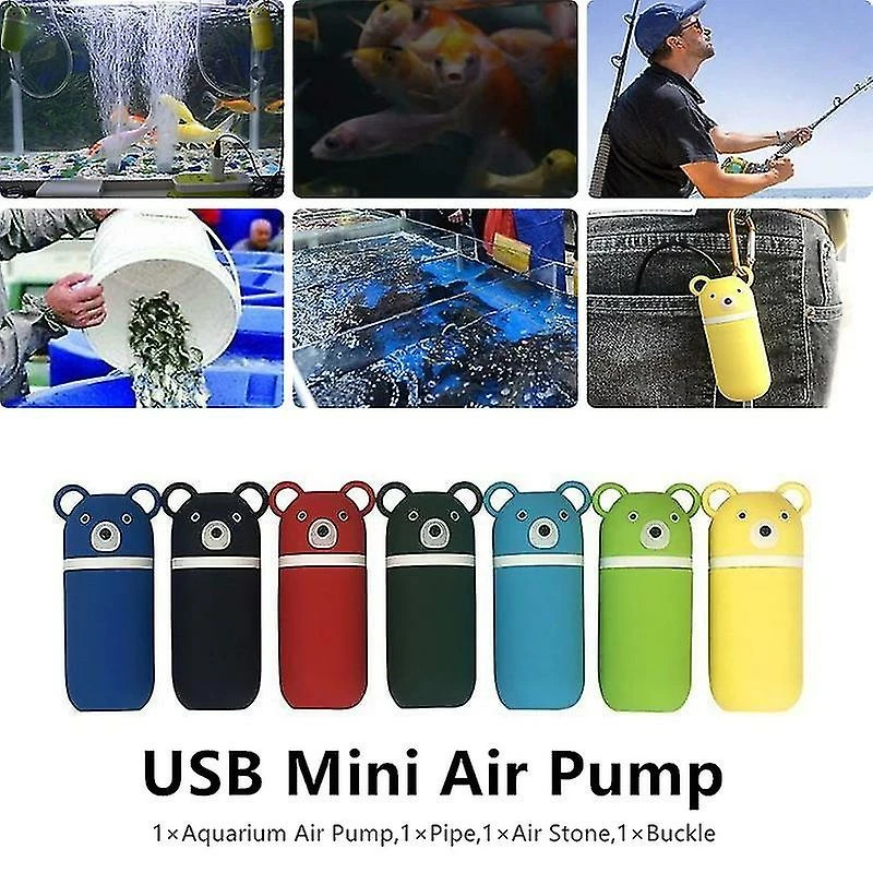 Unbranded Portable Mini Pompe à Oxygène Puissance Pompe à Air Mute USB Charge Rechargeable Puissance Compresseur D’oxygène Aquarium Fish Tank Extérieur 3 Unbranded Portable Mini Pompe à Oxygène Puissance Pompe à Air Mute USB Charge Rechargeable Puissance Compresseur D’oxygène Aquarium Fish Tank Extérieur – Image 3